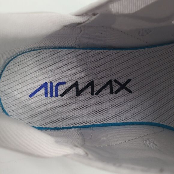 Nike Air Max 270 White/Blue  AH8050-031 US Size 11 - Picture 10 of 12
